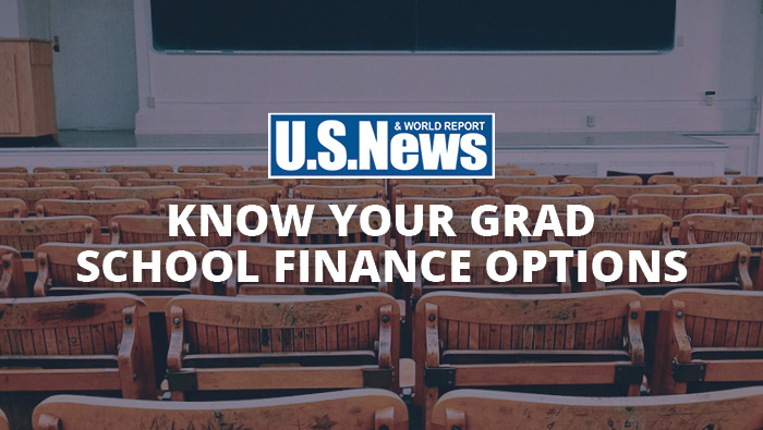 Know your grad school finance options