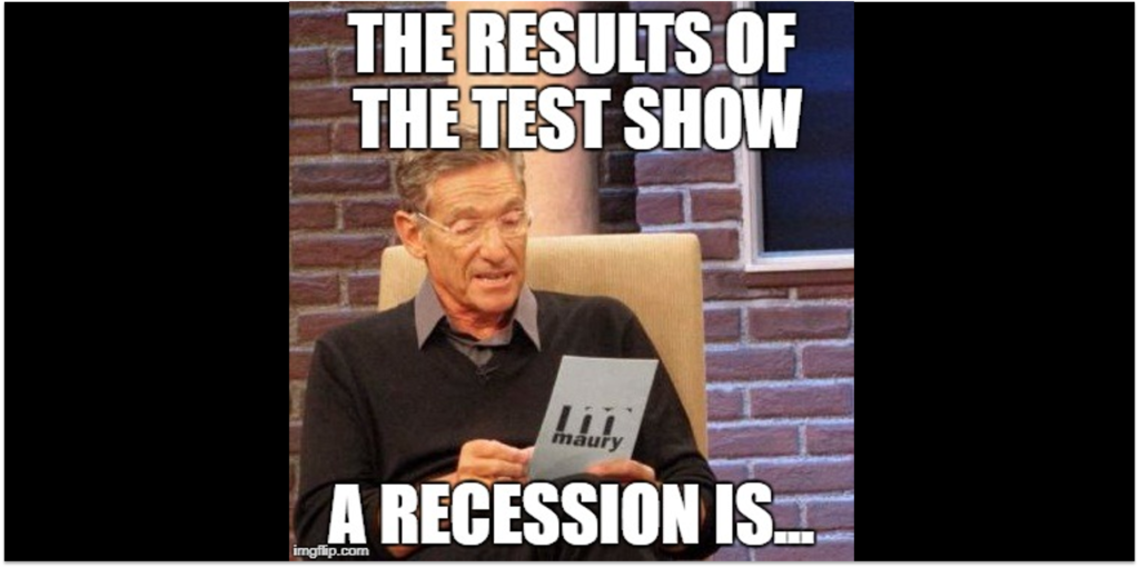 A Recession Is