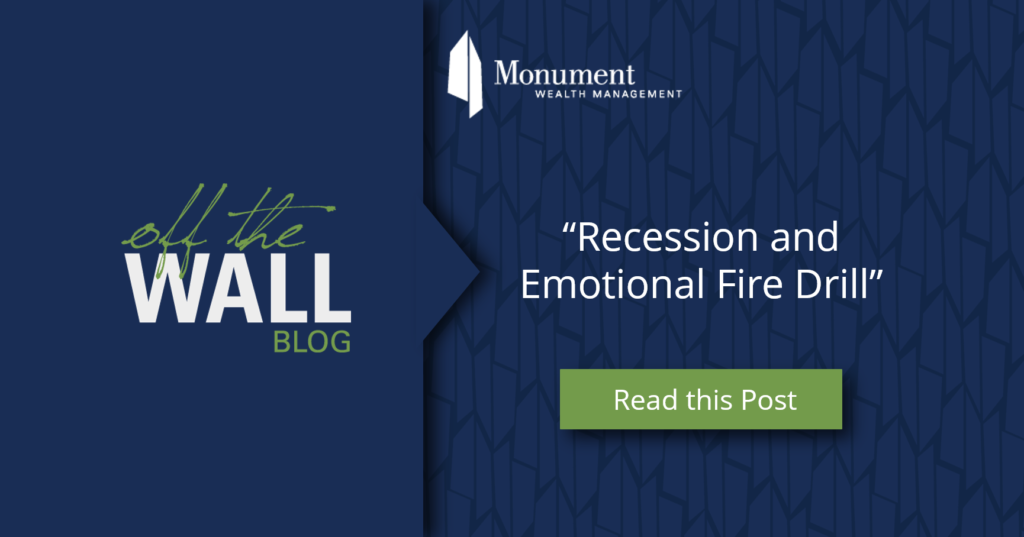 Recession Emotional Fire Drill