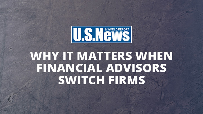 Why it matters when financial advisors switch firms