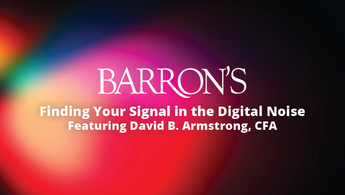 Barron's Finding Your Signal in the Digital Noise