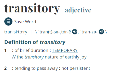 transitory